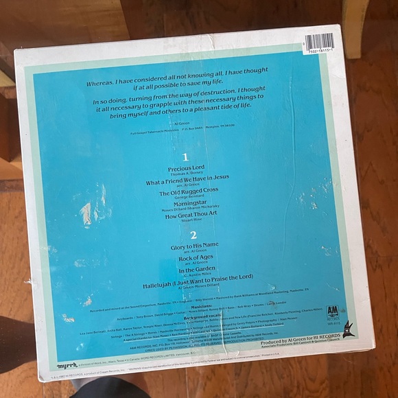Al Green Precious Lord Vinyl Record NWT still in plastic - Picture 2 of 2